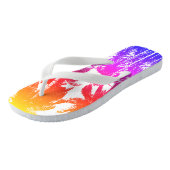 Tongs Palmiers tropicaux (Incliné)