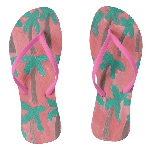 Tongs Palmiers tropicaux Flipflops (Semelle)