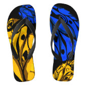Tongs papillon abstrait fantastique (Semelle)