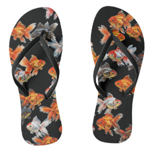 Tongs Parade de poissons d'or