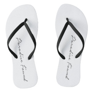 Tongs Paradise Vacances Art Word Texte Art Amusant Voyag