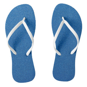 Tongs Parties scintillant Bleue, Étincelle, Arrière - pl