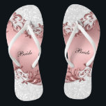 Tongs Parties scintillant de fleurs et de confetti en mé<br><div class="desc">Chaussures Flip Flop de la fête nuptiale prêtes pour vous à personnaliser. ⭐ Ce Produit est 100% Personnalisable. Les graphiques et / ou le texte peuvent être ajoutés, supprimés, déplacés, redimensionnés, changés autour, tournés, etc... ⭐ 99% de mes designs dans mon magasin sont faits en couches. Cela vous permet de...</div>
