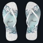 Tongs Parties scintillant Florale et Confetti en métal b<br><div class="desc">Chaussures Flip Flop de la fête nuptiale prêtes à vous personnaliser. ⭐ Ce Produit est 100% Personnalisable. Des graphiques et/ou du texte peuvent être ajoutés, supprimés, déplacés, redimensionnés, changés autour, tournés, etc... 99% de mes designs dans mon magasin sont réalisés dans "COUCHES". Cela vous permet de redimensionner et de déplacer...</div>