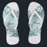 Tongs Parties scintillant Florale et Confetti en métal b<br><div class="desc">Chaussures Flip Flop de la fête nuptiale prêtes à vous personnaliser. ⭐ Ce Produit est 100% Personnalisable. Des graphiques et/ou du texte peuvent être ajoutés, supprimés, déplacés, redimensionnés, changés autour, tournés, etc... 99% de mes designs dans mon magasin sont réalisés dans "COUCHES". Cela vous permet de redimensionner et de déplacer...</div>