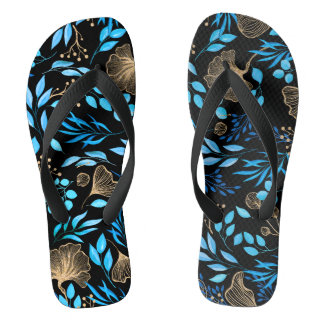 Tongs Parties scintillant or coloré modèle stylish fille
