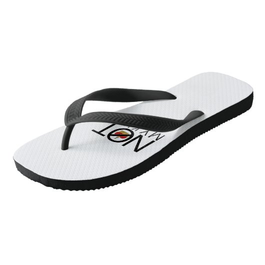 Tongs Pas mon roi (Incliné)