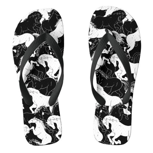 TONGS PASSION DES CHEVAUX (Semelle)