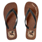 Tongs Patch Flying Moose Aviation (Semelle)