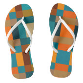Tongs Patchwork coloré 2 (Semelle)