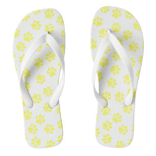 Tongs Patrouilles de Doodle, Paws de Chien, Paws Jaunes