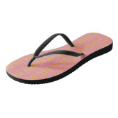 Tongs pattern abstract pink (Incliné)