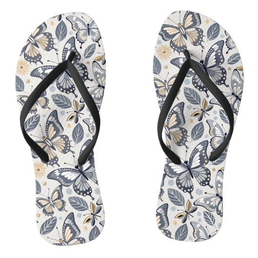 Tongs Pattern The Wave of Butterflies (Semelle)