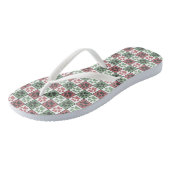 Tongs Patters de Red and Green (Incliné)