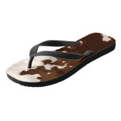 TONGS PEAU DE VACHE (Incliné)