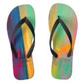 Tongs Peinture à éclaboussure (Semelle)