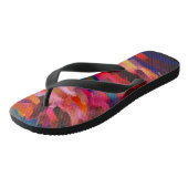 Tongs Peinture Couleur Splatter Brush Stroke #4 (Incliné)