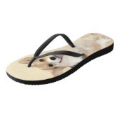 Tongs Pembroke Welsh Corgi Peinture - Art Chien original (Incliné)