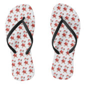 Tongs Père Noël Penguin Prêt pour Noël (Semelle)