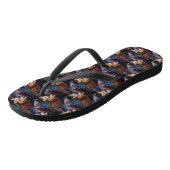 Tongs Période festive de Noël Corgi (Incliné)