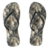 Tongs Perles dorées (Semelle)