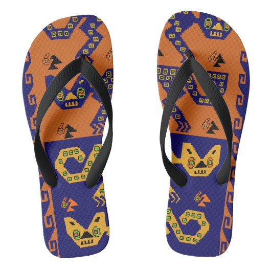 Tongs Pérou Feline Flip Flops Sandales de plage (Semelle)