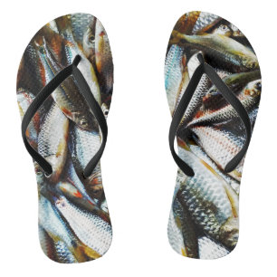 Tongs Petit poisson blanc