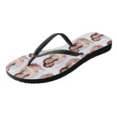 Tongs Photo de famille personnalisée (Incliné)