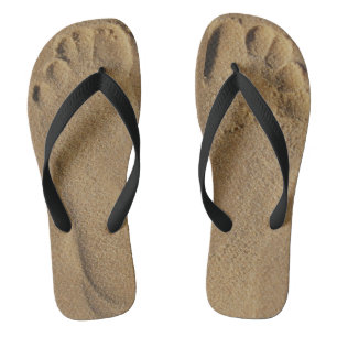 Tongs Pieds dans le sable