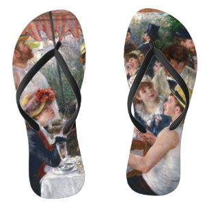 Tongs Pierre-Auguste Renoir - Déjeuner de la fête nautiq