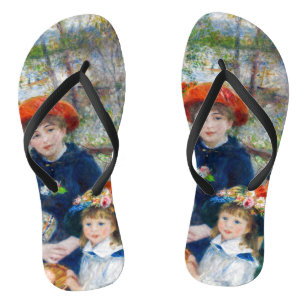 Tongs Pierre-Auguste Renoir - Deux soeurs sur la terrass
