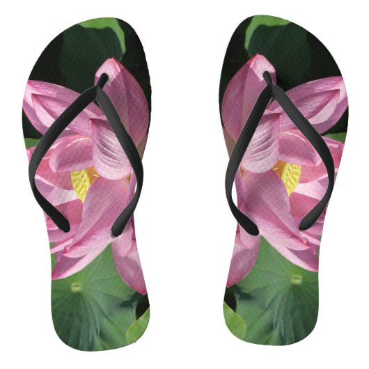 Tongs Pink Lotus Flower IV (Semelle)