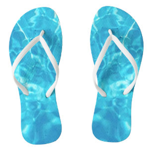 Tongs Piscine aquatique Amusement Bleu