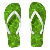 Tongs Piscine verte Neon Lime (Semelle)