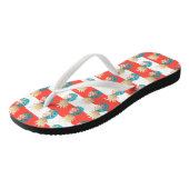 Tongs PixDezines Aloha Ananas+Frappes Flip Flops (Incliné)