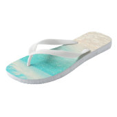 Tongs PixDezines Plage Tropicale (Incliné)