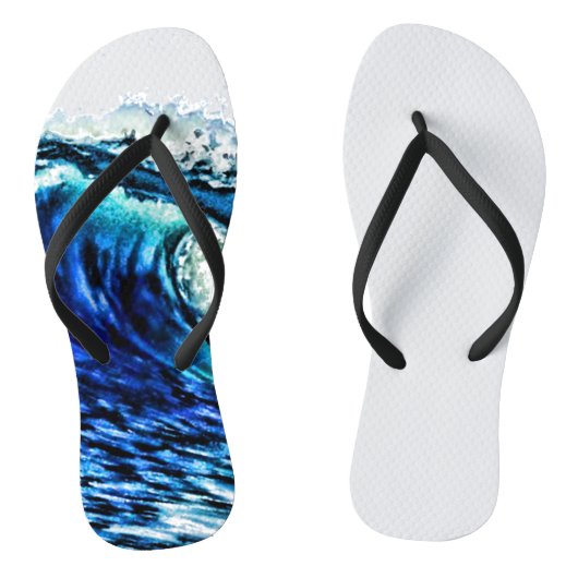 Tongs PixDezines Surf Up Hawaiian Waves (Semelle)