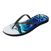 Tongs PixDezines Surf Up Hawaiian Waves (Incliné)