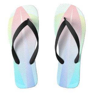 Tongs Planche de surf Surf bleu rose