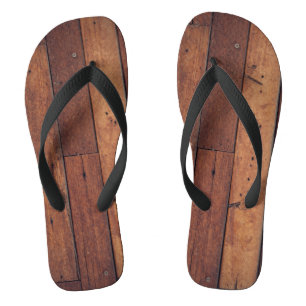 Tongs planches de bois