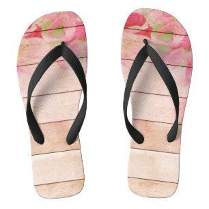 Tongs planches en bois