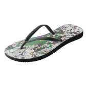 Tongs Plat de peinture amusant dans le soleil (Incliné)