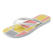 Tongs Plutôt clair pastel l abstrait tendance l rose gri (Incliné)