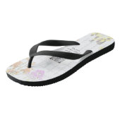 Tongs “Poetry Painted Softly” – Flip Flops (Incliné)