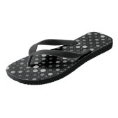 Tongs Pointe Polka 01.Gray Black BG (Incliné)