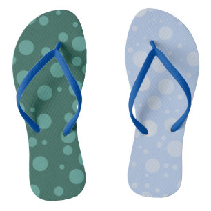 Tongs Points Personnalisés Adulte, Sangles Minces
