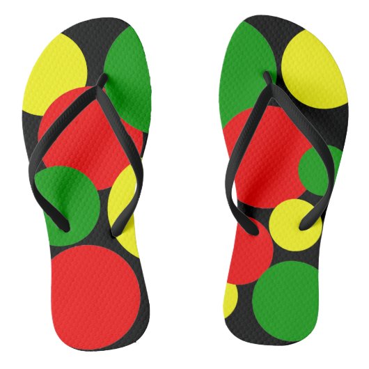Tongs Pois afrocentriques (Semelle)