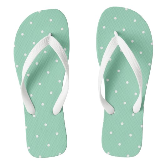 Tongs Pois blancs (Semelle)