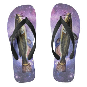Tongs Poisson-chat dans l'espace