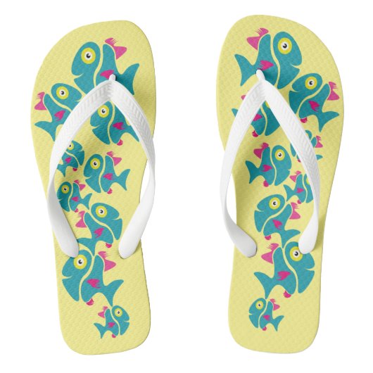 Tongs Poisson chic amusant (Semelle)